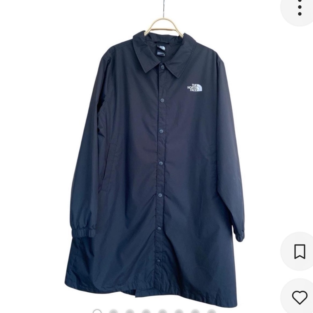 North face long parka